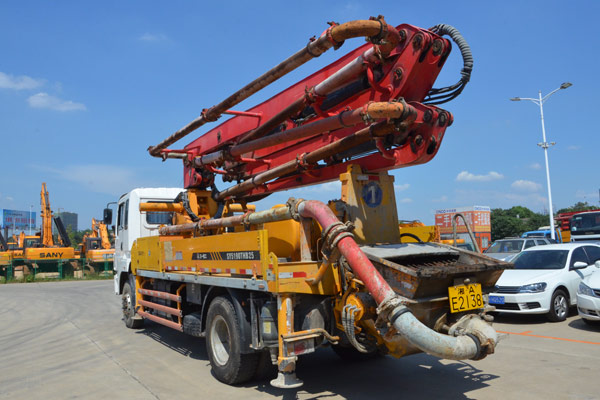 SY5190THB25 Concrete Pump Truck 10000*2500*3860mm For Construction Site