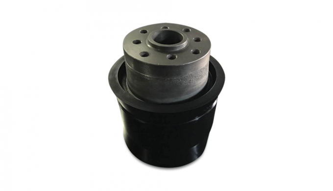 Standard Size Putzmeister Concrete Pump Spare Parts / Overall Rubber Piston 250 280