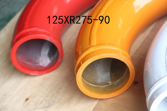 China Twin Wall Concrete Pump Pipe 65HRC For Zoomlion Truck Mounted Boom Pump supplier