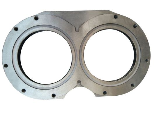 China Zoomlion Spectacle Wear Plate DN200 230 260 For Trailer Mounted Concrete Pump supplier