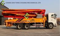 Open Type Hydraulic System Concrete Pump Truck 44 Meters