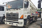 High Efficiency Concrete Pump Truck , Zoomlion Hino700 Boom Pump Truck supplier