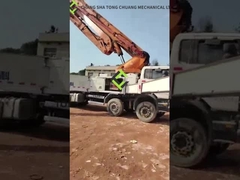 2014 Zoomlion Heavy Industries 56m Scania chassis second-hand concrete pump truck