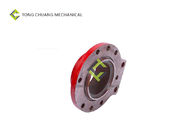 Resistant Surfacing Sany Concrete Pump Parts Discharge Hole 2mm Thickness