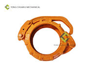 Concrete Pump 125A Quick Release Pipe Clamp Alloy Structural Steel