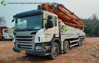 2014 Zoomlion Heavy Industries 56m Scania Chassis Second Hand Concrete Pump Truck