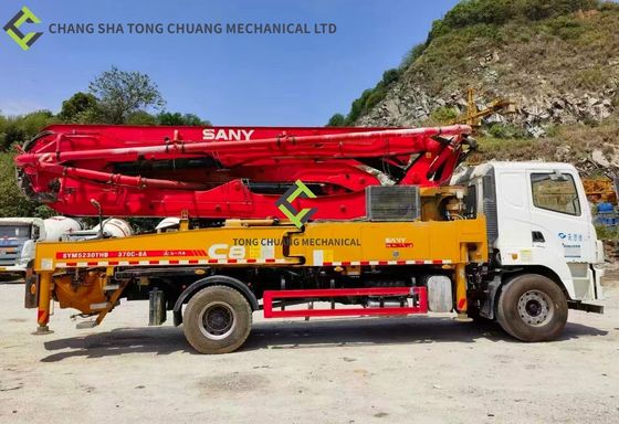 Buy Sany Heavy Industry Concrete Pump Truck 37m SYM5230THB 370C-8A In 2020 online manufacture