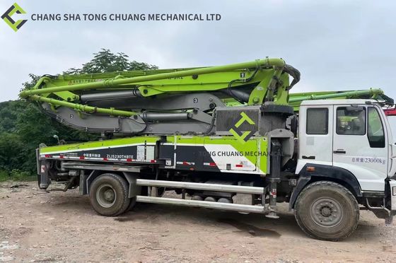 In 2018 Zoomlion Heavy Industry Used Concrete Pump Truck ZLJ5230THBTE 37 Meter