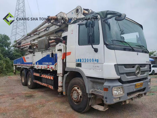 Buy In 2011 Zoomlion Mercedes Benz Chassis 47 M Concrete Pump Truck 5 Cylinders 5 Masts online manufacture