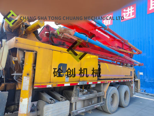 Buy In 2008 Re Manufactured Used Concrete Pump Truck Putzmeister 38 Meter online manufacture