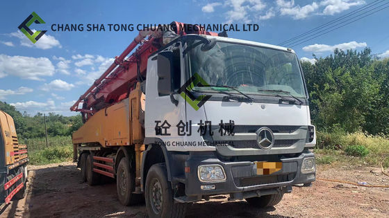 56M 8x4 Used Concrete Boom Pump for Construction Projects