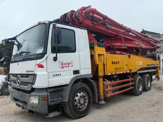 46 Meter Sany Concrete Pump with Mercedes-Benz Chassis