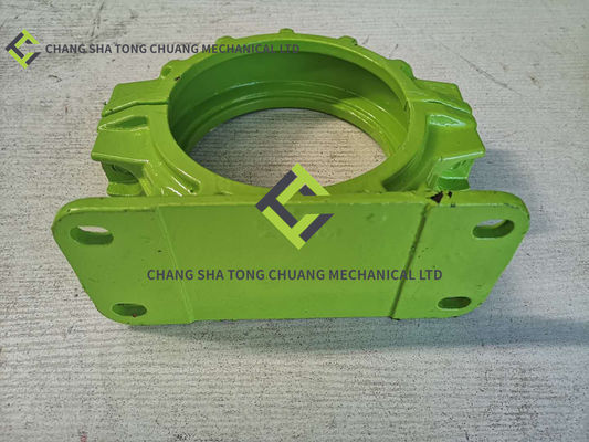 Buy Zoomlion Concrete Pump Truck Accessories Pipe Clamp 125B ZL With Seat Four Holes online manufacture