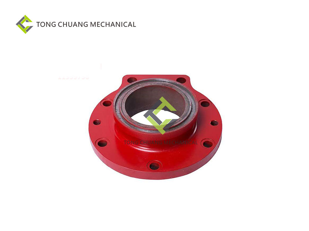 Resistant Surfacing Sany Concrete Pump Parts Discharge Hole 2mm Thickness