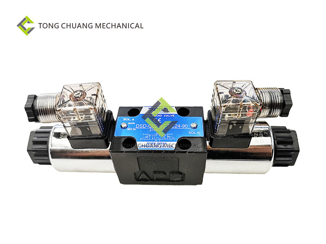 Hydraulic Electromagnetic Reversing Valve DC24V Of Hydraulic Power Unit