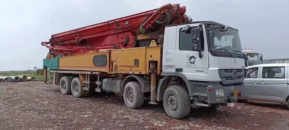 Used Concrete Pump Putzmeister 56-5 Meter With Mecedes-Benz Chassis 8×4