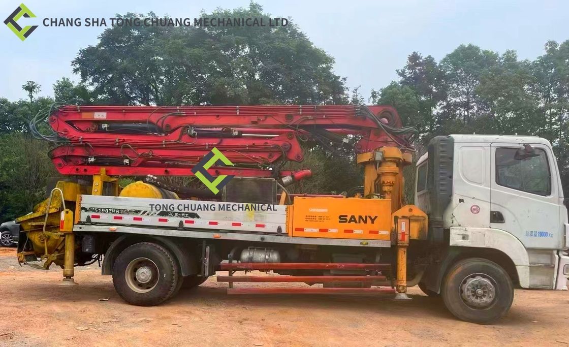 In 2014 Sany Heavy Industry Used SY5190THB25 Concrete Pump Truck