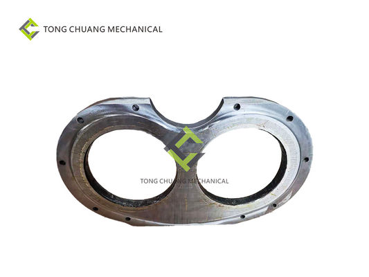 Alloy Concrete Pump Spare Parts Glasses Plate DN200/DN230/DN235/DN260