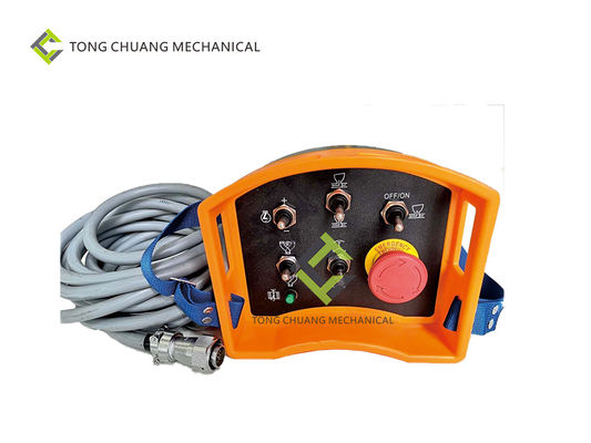 sensitivity Zoomlion Concrete Pump Parts Wired Remote Controller Dustproof
