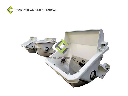 Alloy steel Zoomlion Concrete Pump Parts Concrete Mixer Truck Hopper
