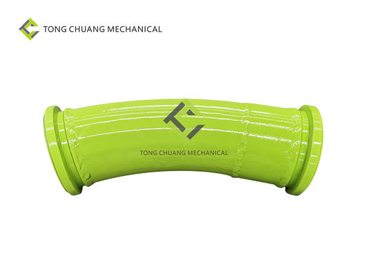 Alloy Steel Concrete Pump Pipeline Climb Angle Hopper Elbow 150*R650(537)A-33°