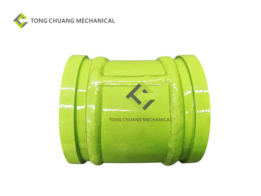 HRC65 Concrete Pump Spare Parts Double Layer Angle Pipe 125*R240-6°
