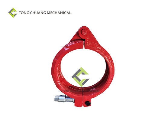 Type 175A Concrete Pump Pipeline Alloy Steel Casting Screw Pipe Clamp