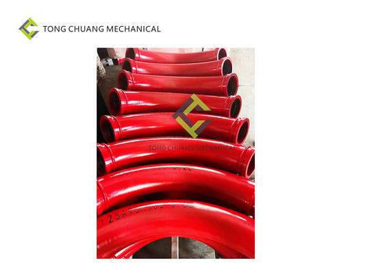 Tailer Concrete Pump Elbow Pipe 45 Degree 500MM Easy Install