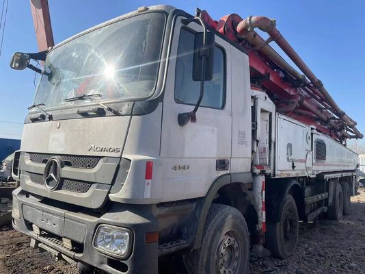 Used Concrete Pump Putzmeister 56-5 Meter With BENZ Chassis 8×4