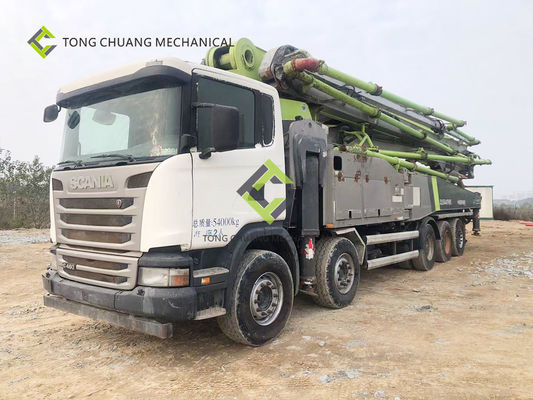 In 2016 Zoomlion Remanufactured Used Concrete Boom Truck 63 Meters