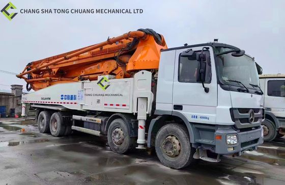 Zoomlion Heavy Industries Second Hand Concrete Pump Truck Remanufactured 52m