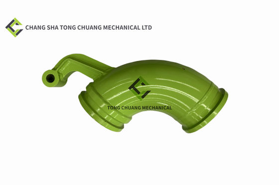 Zoomlion 4.0 Concrete Pump Truck Spare Parts Outlet Bend Pipe 0219S 280mm Internal Arc Length