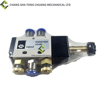 Zoomlion Concrete Pump Truck Spare Parts Electromagnetic Directional Valve V5V80 With Electromagnetic Coil (220V)
