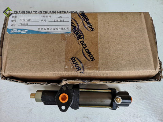 Pneumatic Lubrication Pump Head Zoomlion Concrete Pump Hopper Mechanism 33413-3 1070000042