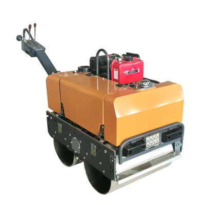 BM80 Walk Behind Single Drum Vibratory Road Roller Yellow/Green