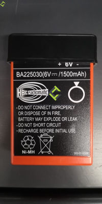 HBC Battery 2500MA The Ideal Choice for Zoomlion and Sany Concrete Pump Truck Code 1020902017