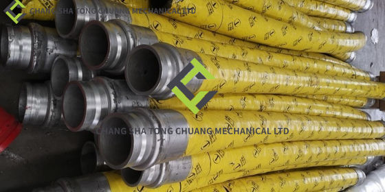 Sany Heavy Industry and Zoomlion Heavy Industry concrete pump truck truck mounted pump trailer pump accessories 125B * 3000 double ended 4-layer steel wire hose