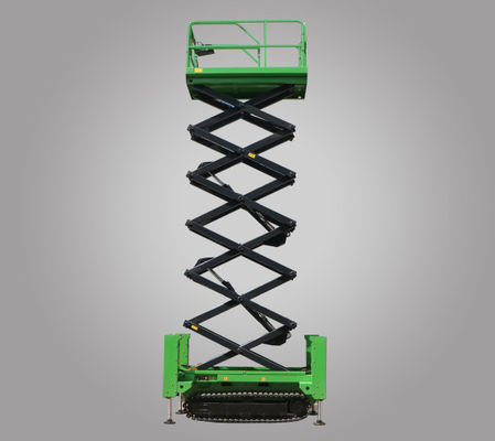 4*2 Drive Mode Crawler Scissor Type Aerial Work Platform with 3500kg Capacity Construction Machinery