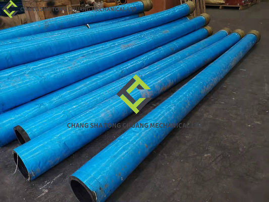 Sany Heavy Industry And Zoomlion Heavy Industry Concrete Pump Truck Accessories Hose 125B * 3000 Single Head 4-Layer Steel Wire