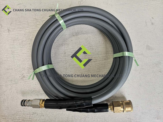 7kg Zoomlion Concrete Pump Truck Water Gun High Pressure Rubber Hose Water Pump Pipe L 10 Meters For Fanbei Water Pump Durable