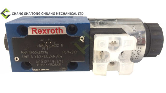 Zoomlion Concrete Pump Truck Accessories Electromagnetic Directional Valve 4WE6Y70/HG24N9K4 (R901089243) 4WE6Y7X/HG24N9K4