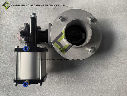 Single flange pneumatic butterfly valve of concrete mixing plant fittings V1FS100GBN