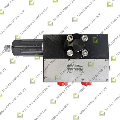 PSL 4G1F/370-3/Without Bypass Valve Multi-way valve head section，Multi-way valve first section、Multi-way valve head unit、Multi-way valve front section，Multi-way valve oil inlet head section