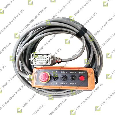 10-pin square connector / E Series Remote Controller，Remote Control Handle，Wireless Remote Transmitter，Construction Machinery Remote Controller，Industrial Equipment Wireless Controller