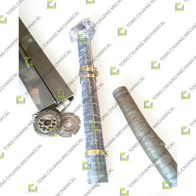 Inner diameter = 90, Length = 1100 Main Oil Pump Suction Pipe，Hydraulic Main Pump Inlet Hose，Main Pump Suction Hose，Hydraulic System Suction Pipe，Concrete Pump Main Pump Inlet Hose