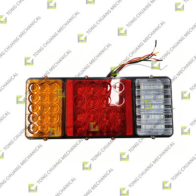140-2 Iron Housing Rear Tail Light，Truck Iron Shell Tail Light，Mixer Truck Iron Rear Combination Light，Construction Machinery Rear Tail Lamp，Heavy Duty Iron Shell Rear Light