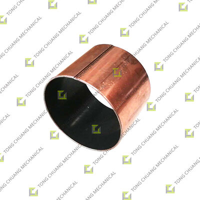 100×105×80\SF-1 10080 Composite Bushing，Self-lubricating Composite Bushing，Wear-resistant Composite Bushing，Heavy Load Composite Bushing，Flanged Composite Bushing，Cylinder Composite Bushing